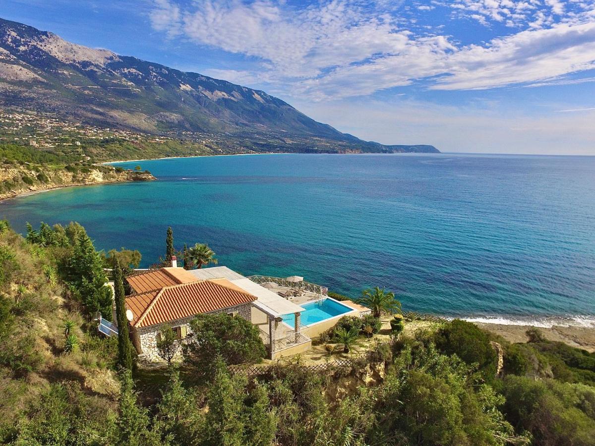 טרפזאקי Stone Villa Kefaloniaprivatevillas מראה חיצוני תמונה